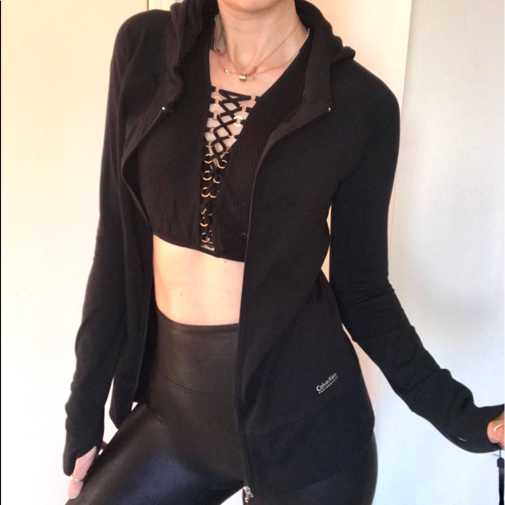 Calvin Klein performance sweatshirt hoodie jacket